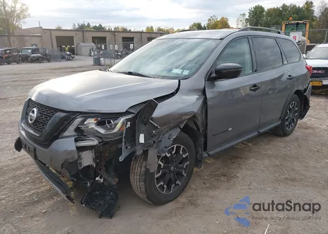 2019 Nissan Pathfinder Sv из США, поврежденный, VIN 5N1DR2MM0KC653103